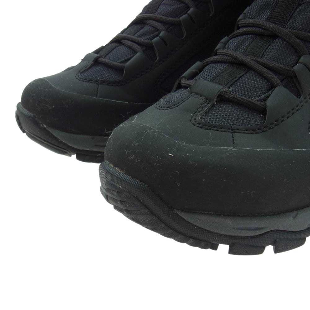 THE NORTH FACE ノースフェイス NF52020 Creston Mid FUTURELIGHT クレストン ミッド フューチャーライト マウンテン トレッキング スニーカー ブラック系 26cm【中古】