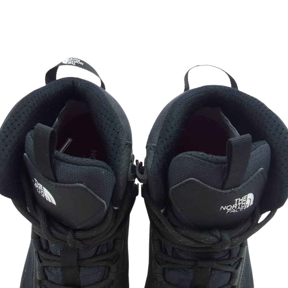 THE NORTH FACE ノースフェイス NF52020 Creston Mid FUTURELIGHT クレストン ミッド フューチャーライト マウンテン トレッキング スニーカー ブラック系 26cm【中古】