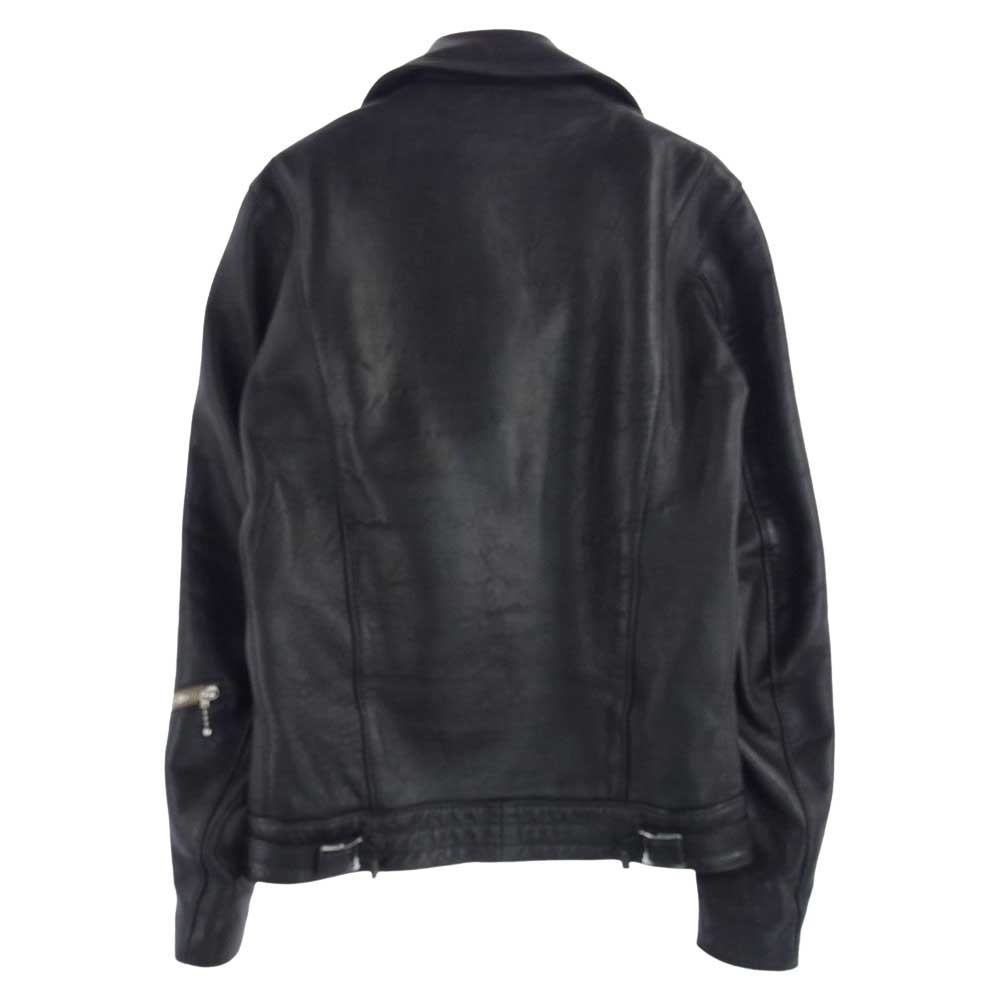 Lewis Leathers ルイスレザー 441T CYCLONE サイクロン タイトフィット シープスキン ライダース ジャケット ブラック系 34【中古】