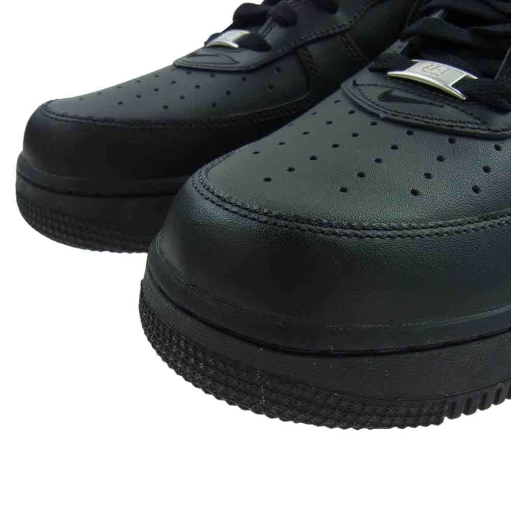 Supreme シュプリーム CU9225-001 NIKE ナイキ CU9225-001 AIR FORCE 1 LOW エアフォース ローカット スニーカー ブラック系 29.5cm【美品】【中古】