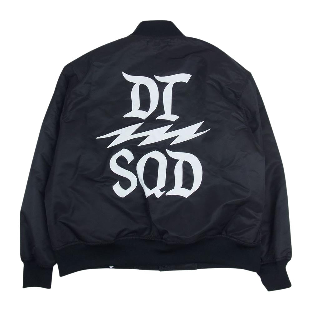 WTAPS ダブルタップス 231TQDT-JKM01 TEAM JACKET NYLON TWILL DSQD ナイロン ツイル チーム ジャケット ブラック系 1【極上美品】【中古】