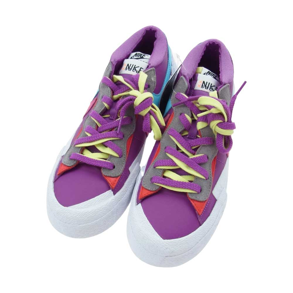 NIKE ナイキ DM7901-500 × sacai サカイ KAWS カウズ Blazer Low ブレーザー ロー Purple Dusk パープルダスク スニーカー マルチカラー系 27.5cm【極上美品】【中古】