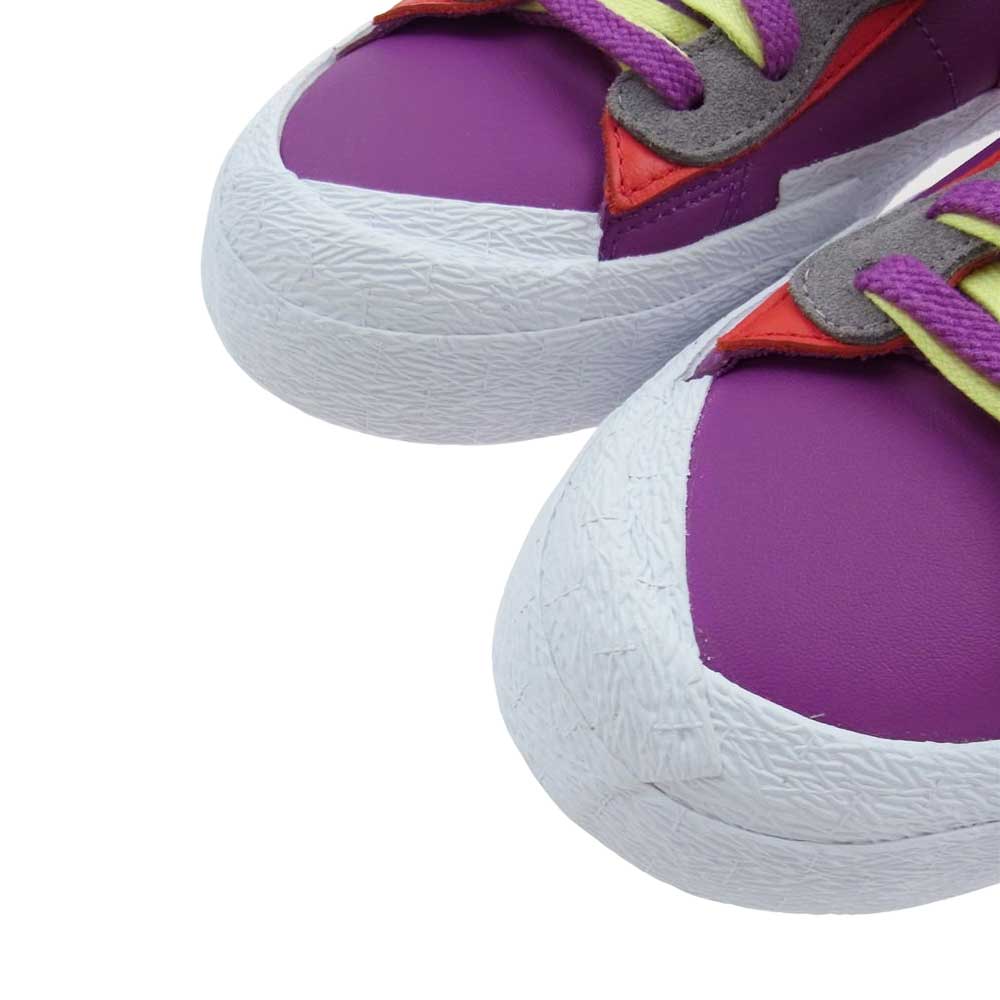 NIKE ナイキ DM7901-500 × sacai サカイ KAWS カウズ Blazer Low ブレーザー ロー Purple Dusk パープルダスク スニーカー マルチカラー系 27.5cm【極上美品】【中古】
