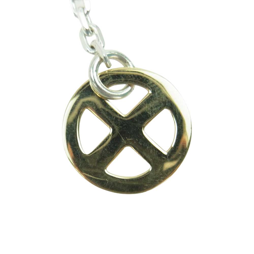 鷲見太郎 ワシミタロウ K18 全金 サンダーフック ホイール ネックレス チェーン シルバー系 ゴールド系【中古】