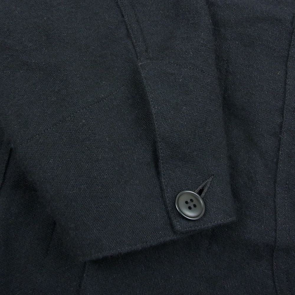 COMOLI コモリ 21SS T01-01028 タグ付き未使用品 カシミヤ和紙 ジャケット ブラック系 2【新古品】【未使用】【中古】