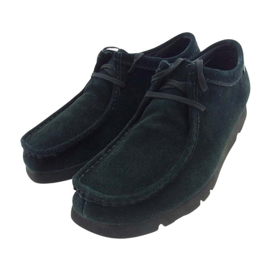 Clarks クラークス 1431-499-8156-0955 WALLABEE GTX ワラビー ゴアテックス スエード シューズ ブラック系 26.0cm【中古】