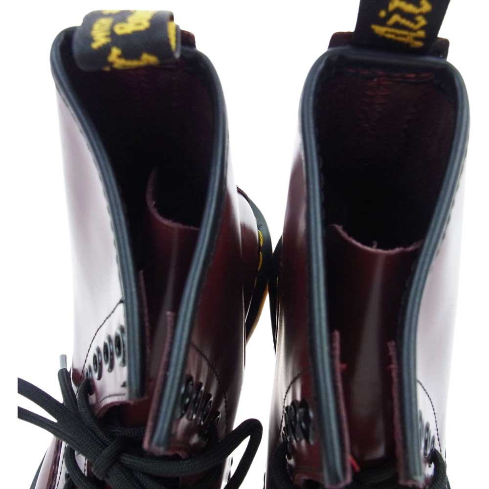 Dr.Martens ドクターマーチン 8 ホールブーツ CHERRY RED レッド系 USL7【極上美品】【中古】