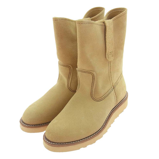 RED WING レッドウィング 8168 PECOS BOOT ペコス ブーツ ベージュ系 US5.5D【新古品】【未使用】【中古】