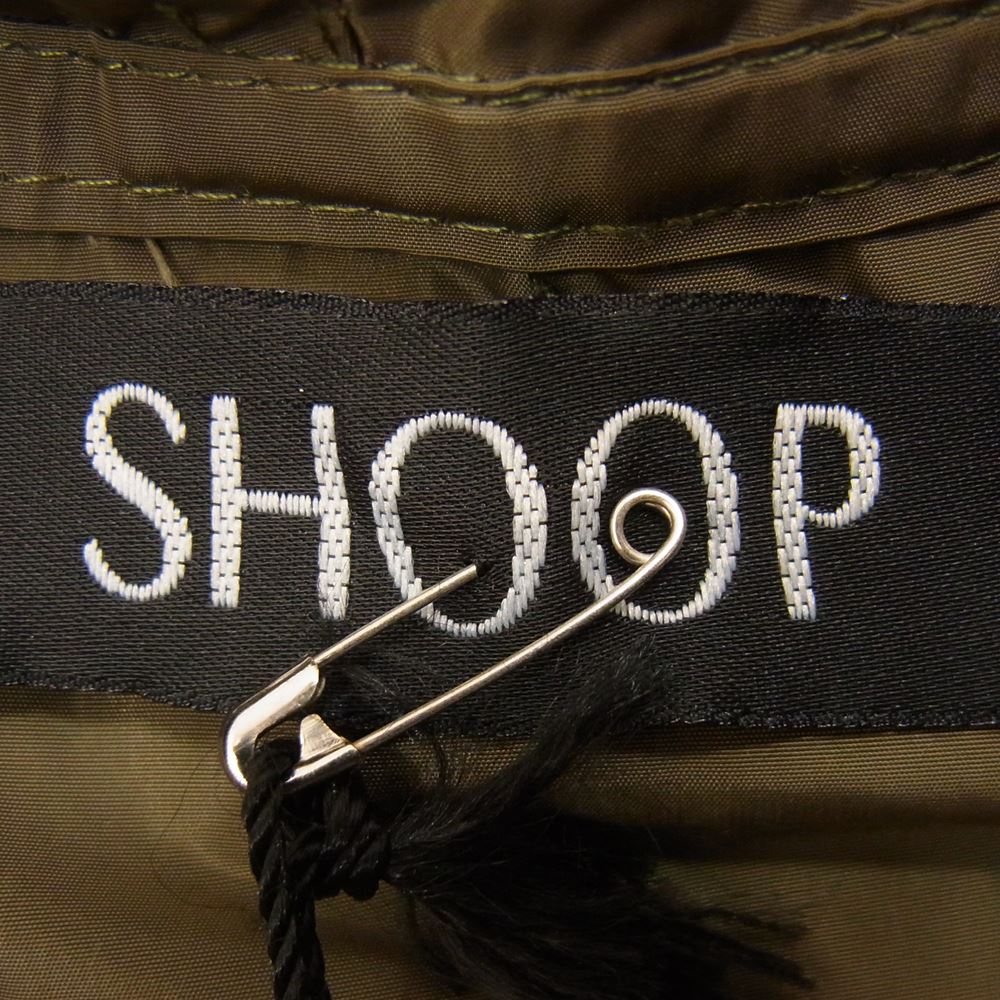 シュープ SHSLLN0301  Adulte player hoodie shirt アデュルト プレーヤー ナイロン パーカー シャツ カーキ系 M【中古】