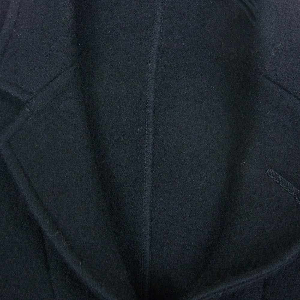 Yohji Yamamoto ヨウジヤマモト COSTUME D'HOMME コスチュームドオム HR-C88-157 DIMENSION MOTION CUTTING MELTON LONG COAT 4次元モーション カッティング メルトン ウール ロング コート ブラック系【中古】