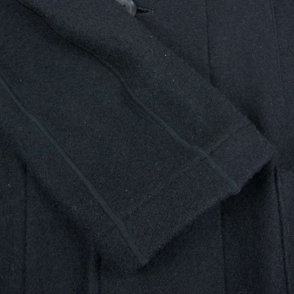 Yohji Yamamoto ヨウジヤマモト COSTUME D'HOMME コスチュームドオム HR-C88-157 DIMENSION MOTION CUTTING MELTON LONG COAT 4次元モーション カッティング メルトン ウール ロング コート ブラック系【中古】
