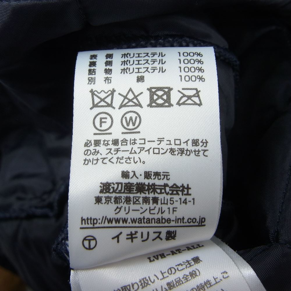 LAVENHAM ラベンハム DENSTON RC デンストン キルティング フード コート ネイビー系 M【中古】