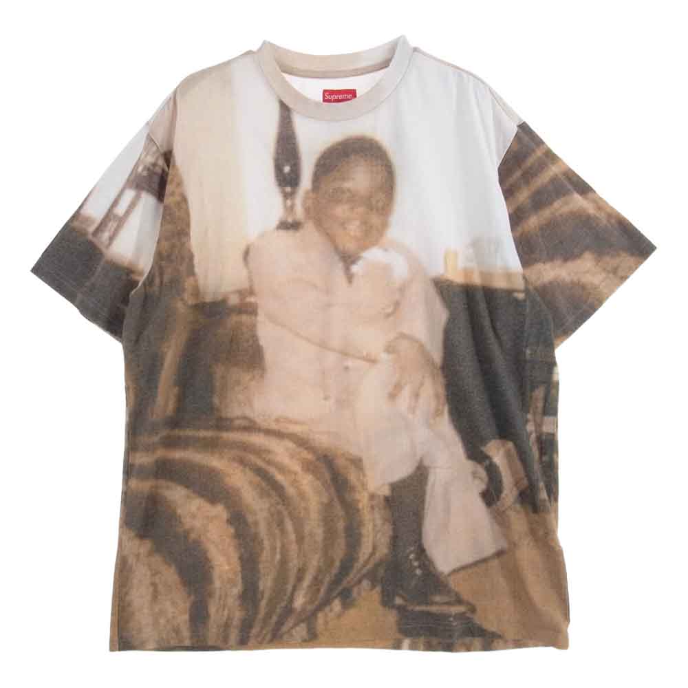 Supreme シュプリーム 21SS Biggie S/S Top ビギー 半袖 Tシャツ ブラウン系 M【中古】