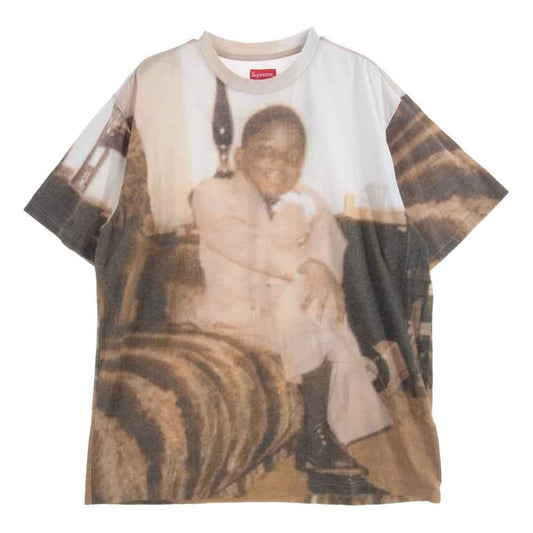 Supreme シュプリーム 21SS Biggie S/S Top ビギー 半袖 Tシャツ ブラウン系 M【中古】