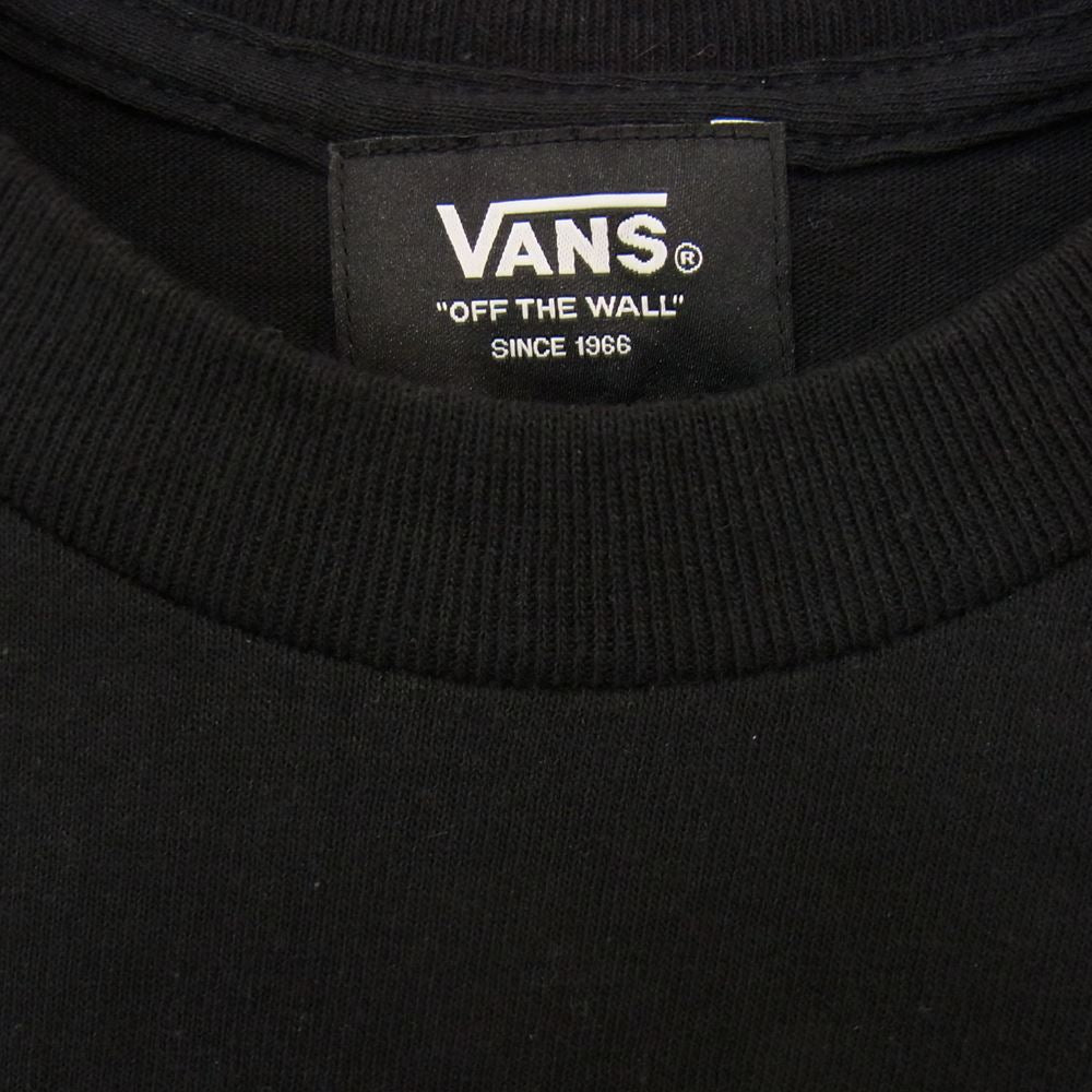 STANDARD CALIFORNIA スタンダードカリフォルニア TSOAB080 VANS バンズ × SD logo Tee スタンダードカリフォルニア ロゴ 半袖 Tシャツ ブラック系 M【中古】