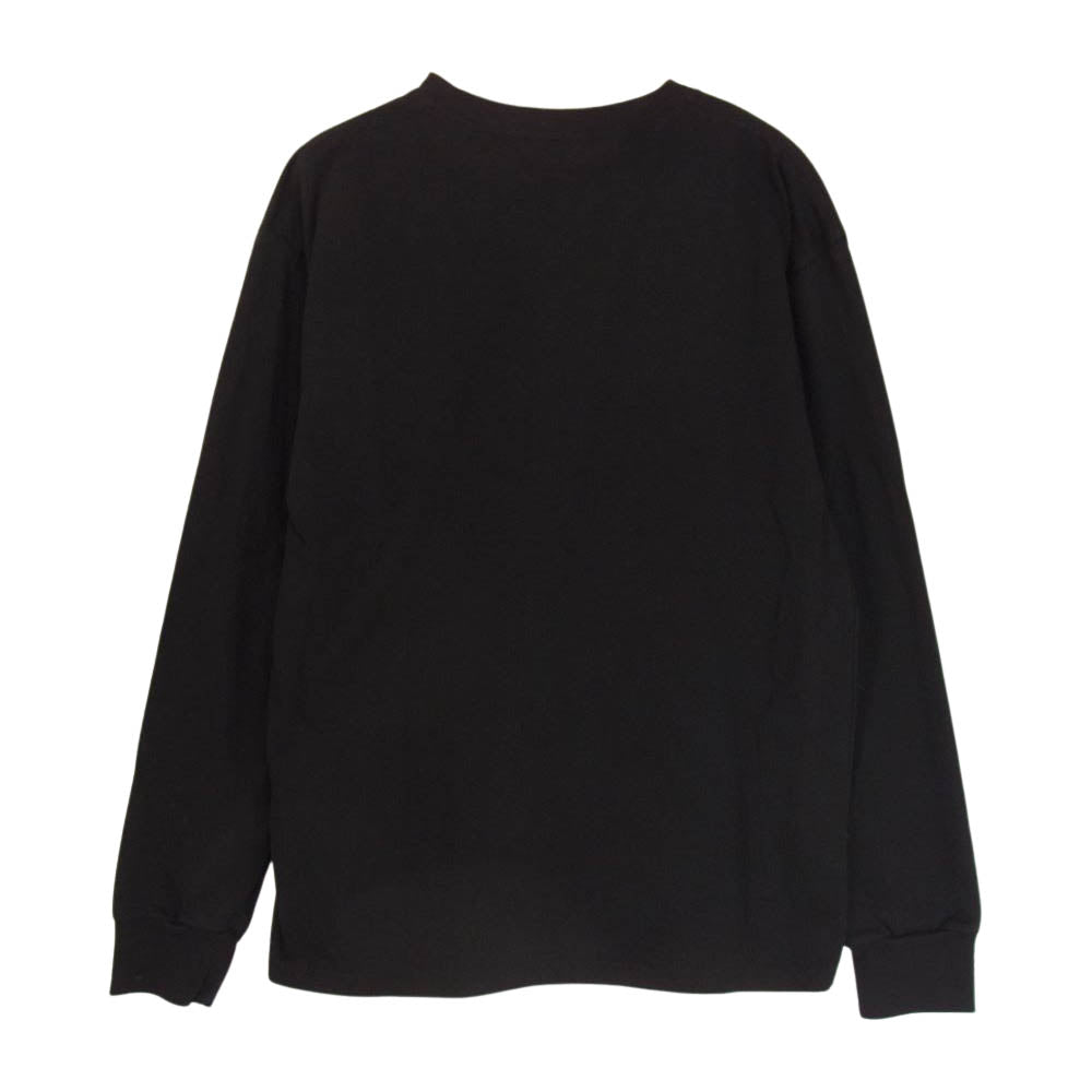 サブカルチャー SCLT-A2204 スカル バイク プリント ロゴ 長袖 Tシャツ ブラック系 1【新古品】【未使用】【中古】