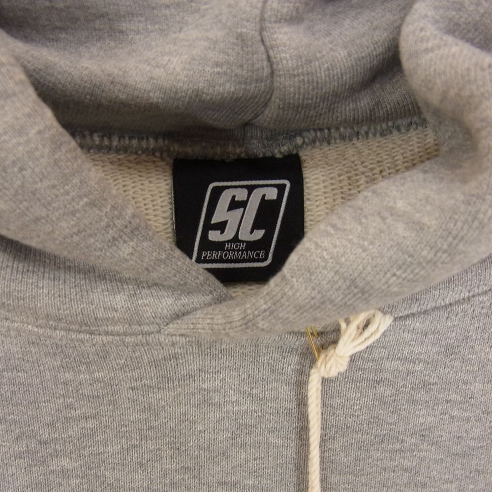 サブカルチャー EAGLE SKULL HOODIE イーグル スカル プルオーバー パーカー グレー系 1【美品】【中古】