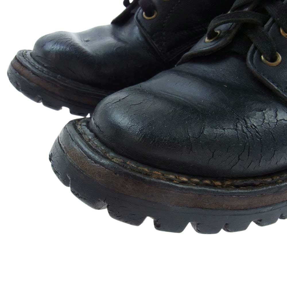 WHITE'S BOOTS ホワイツブーツ SMOKE JUMPER スモークジャンパー レースアップ ブーツ ブラック系 8D【中古】