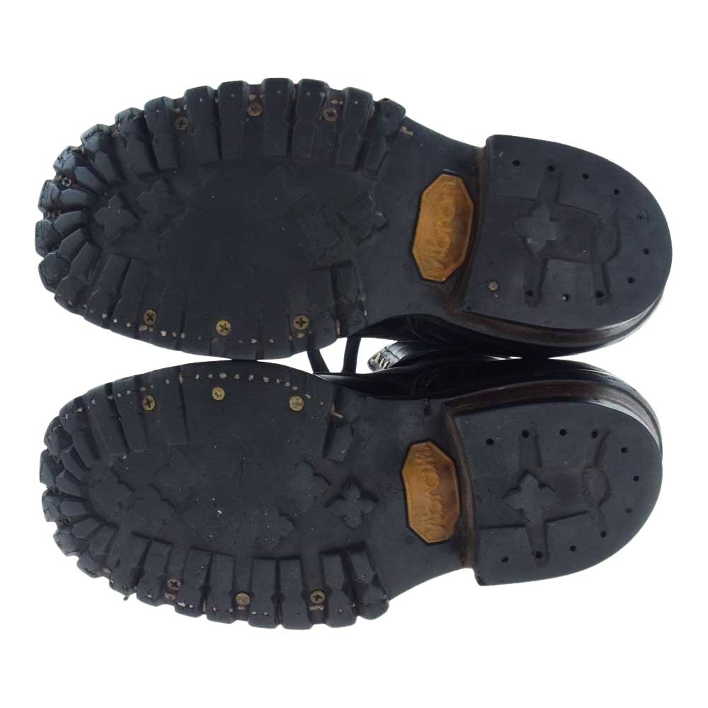 WHITE'S BOOTS ホワイツブーツ SMOKE JUMPER スモークジャンパー レースアップ ブーツ ブラック系 8D【中古】