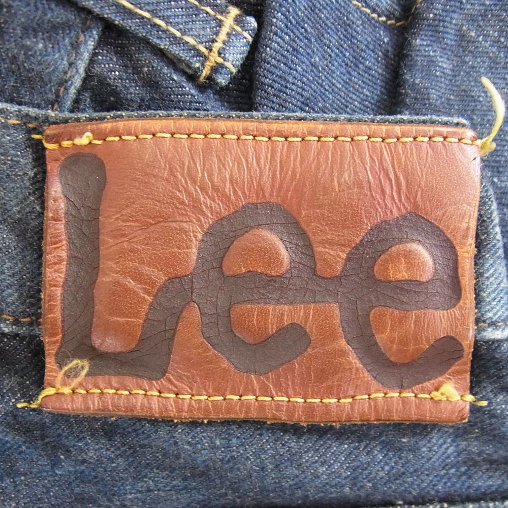 Lee リー 4101 101 RIDERS 1946年モデル センター赤タグ 復刻 デニム パンツ インディゴブルー系 42【中古】