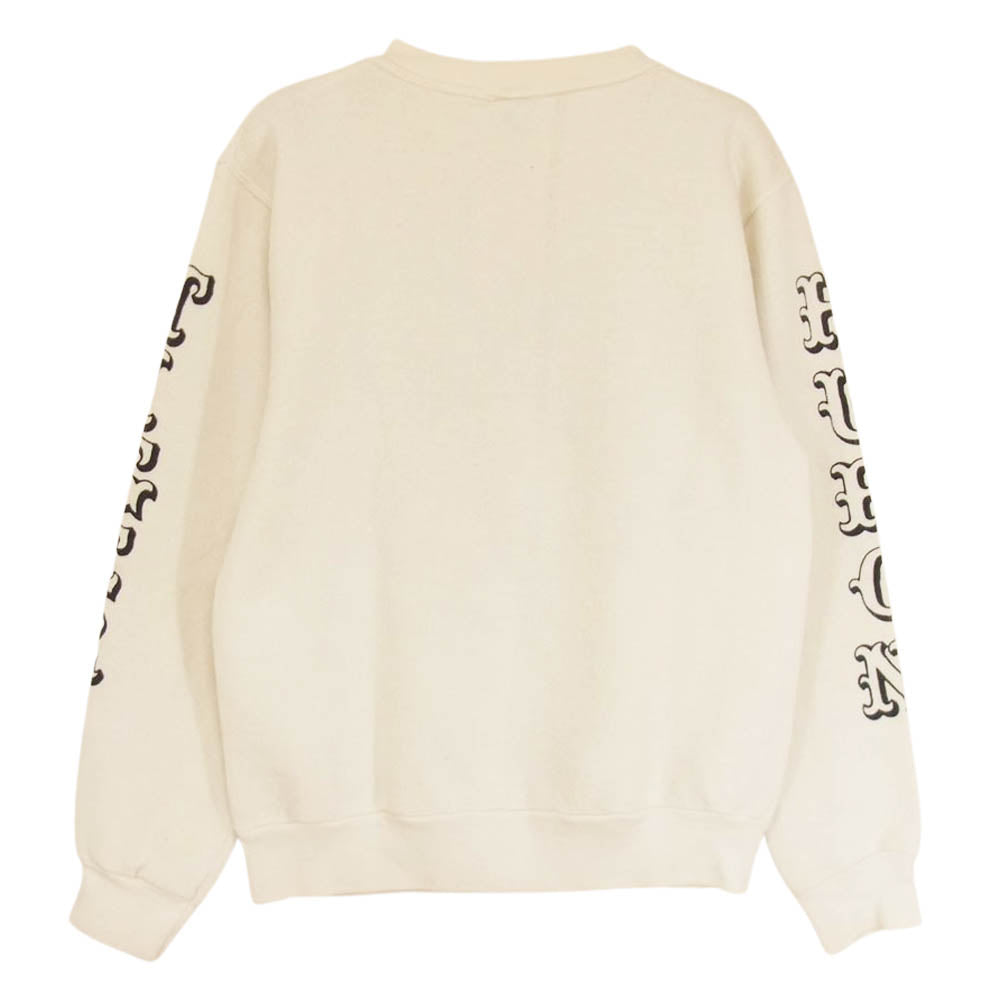 ラッセル アスレチック ヴィンテージ 80s 90s プリント スウエット ホワイト系 S【中古】