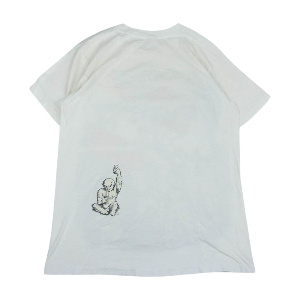 ヴィンテージ 90s Ozzy Osbourne オジー オズボーン プリント バンド Tシャツ ホワイト系 L【中古】