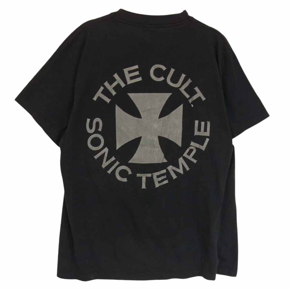 ヴィンテージ 90s The Cult ザ カルト プリント バンド Tシャツ ブラック系 L【中古】