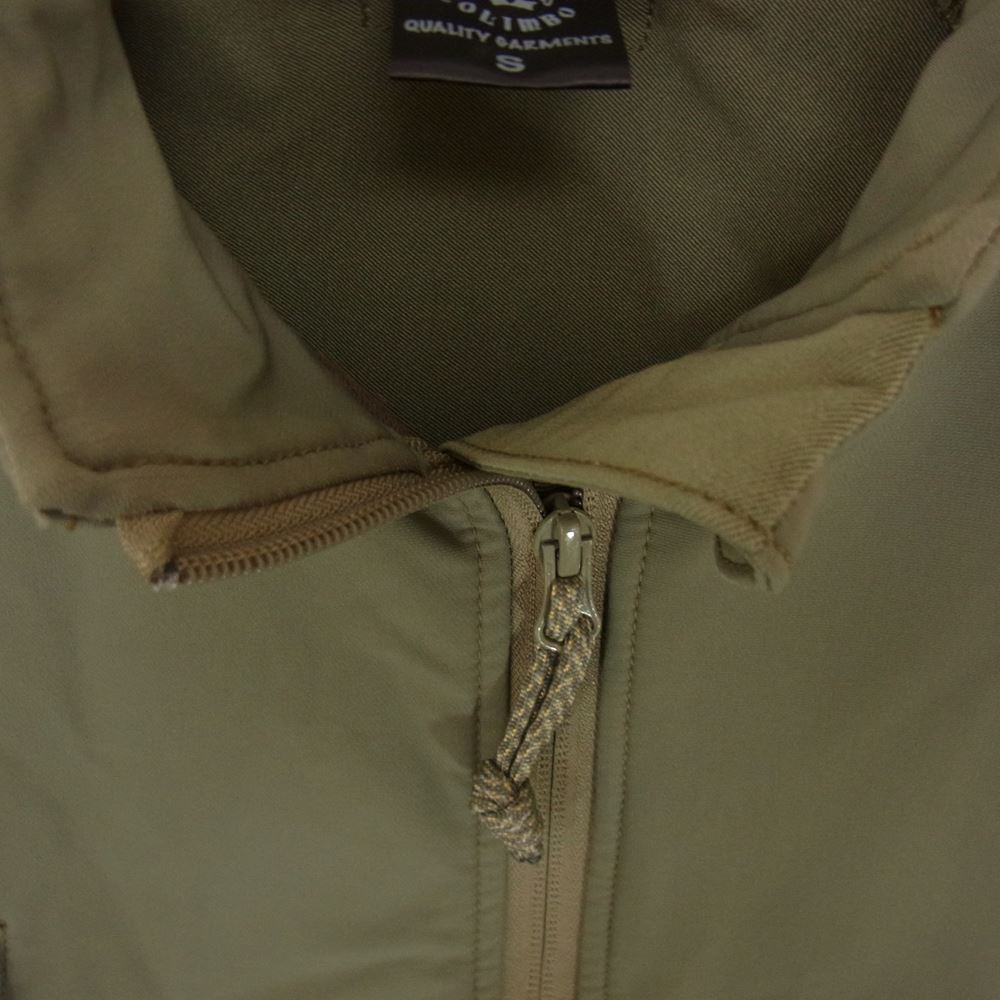 COLIMBO コリンボ ZW-0108 DUNE SLICKER FUNCTIONAL JACKET スリッカー ファンクショナル シェル ジャケット カーキ系 S【中古】