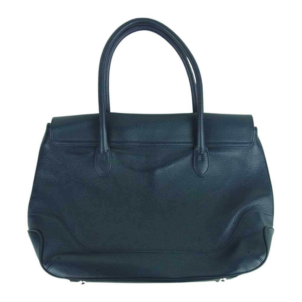 PELLE MORBIDA ペッレモルビダ MB055A MAIDEN VOYAGE メイデン ボヤージュ フラップ レザー ショルダー バッグ ダークネイビー系【中古】