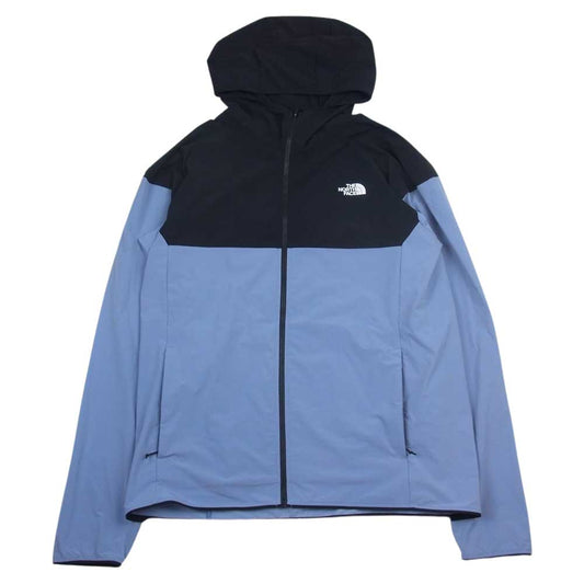 THE NORTH FACE ノースフェイス NP72281 APEX Flex Hoodie エイペックスフレックスフーディ マウンテンパーカー ブルー系 XL【中古】