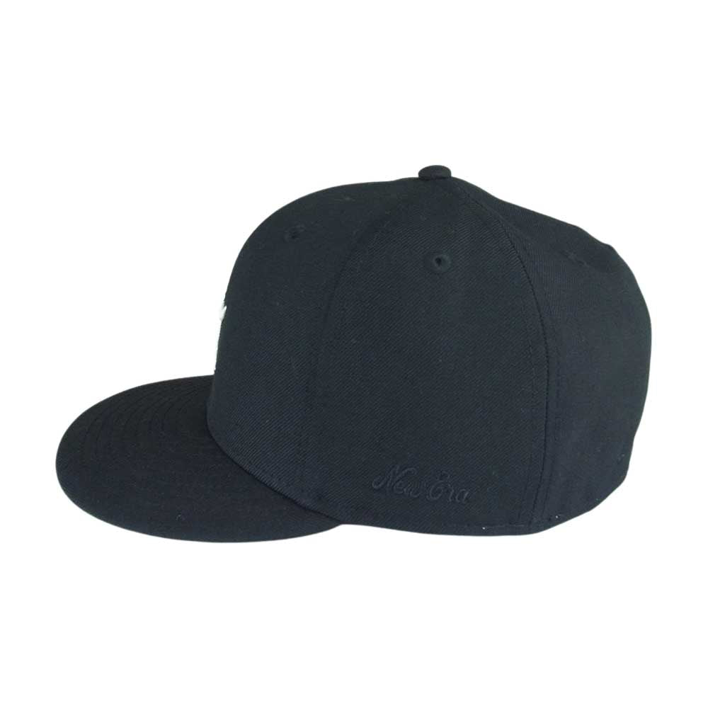 FEAR OF GOD フィアオブゴッド ESSENTIALS エッセンシャルズ × NEW ERA ニューエラ FIFTH COLLECTION フィフスコレクション 刺繍 　ベースボール　キャップ ブラック系 7 3/8【中古】