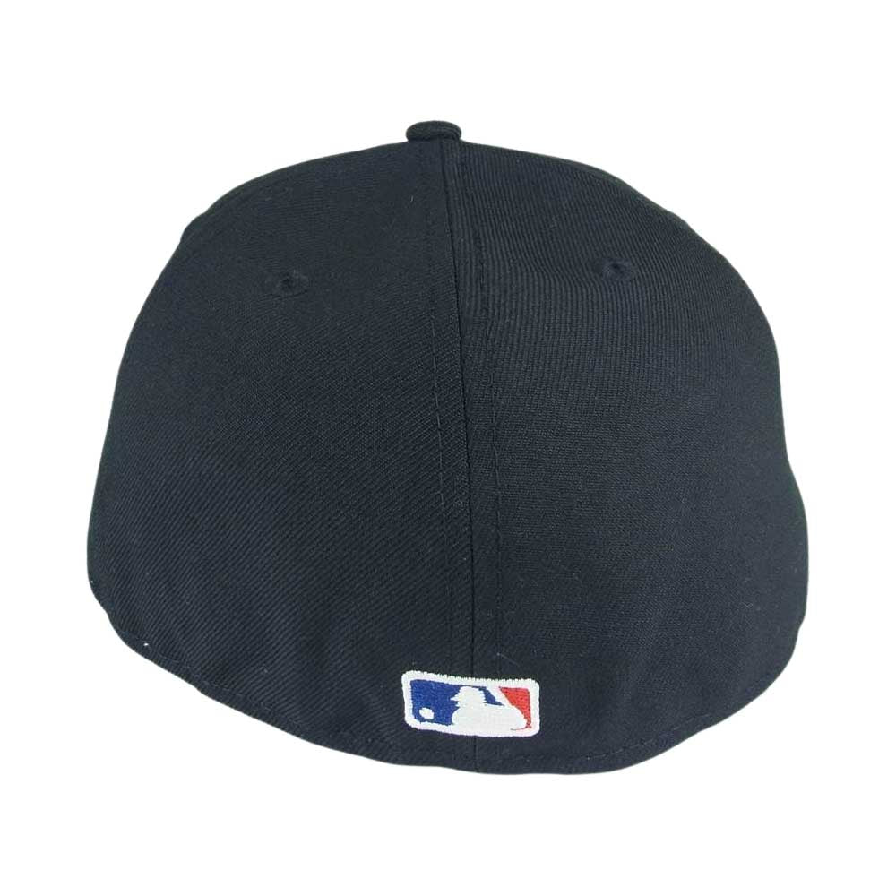 FEAR OF GOD フィアオブゴッド ESSENTIALS エッセンシャルズ × NEW ERA ニューエラ FIFTH COLLECTION フィフスコレクション 刺繍 　ベースボール　キャップ ブラック系 7 3/8【中古】