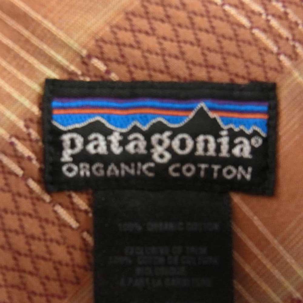 patagonia パタゴニア 20703F4 rhythm リズム 長袖 ウエスタン チェック シャツ ブラウン系 L【中古】