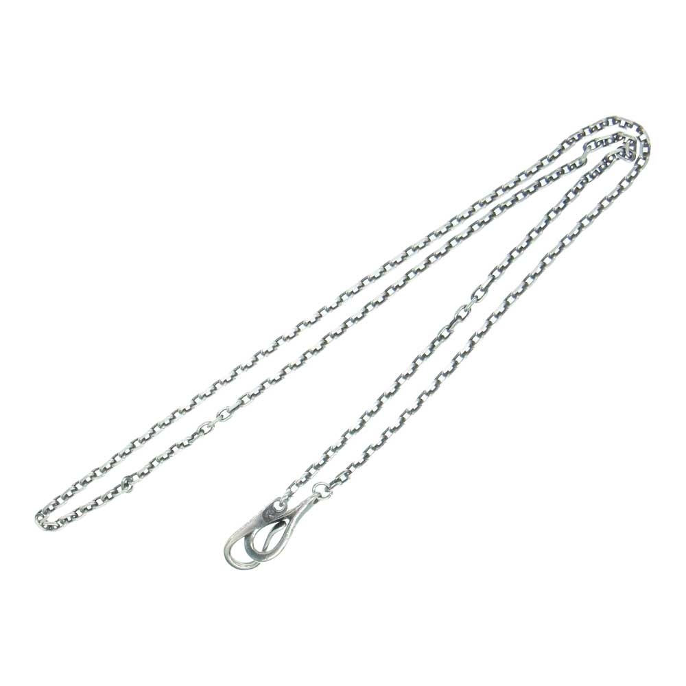 LARRY SMITH ラリースミス SV CHAIN S シルバー フック チェーン 50cm シルバー系【中古】