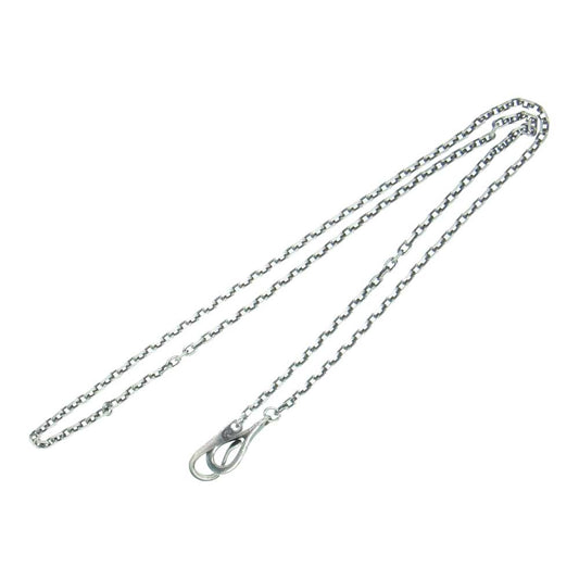 LARRY SMITH ラリースミス SV CHAIN S シルバー フック チェーン 50cm シルバー系【中古】