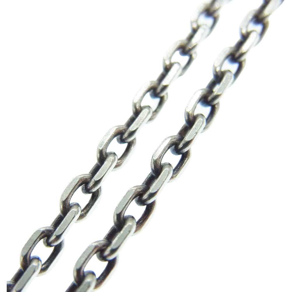 LARRY SMITH ラリースミス SV CHAIN S シルバー フック チェーン 50cm シルバー系【中古】