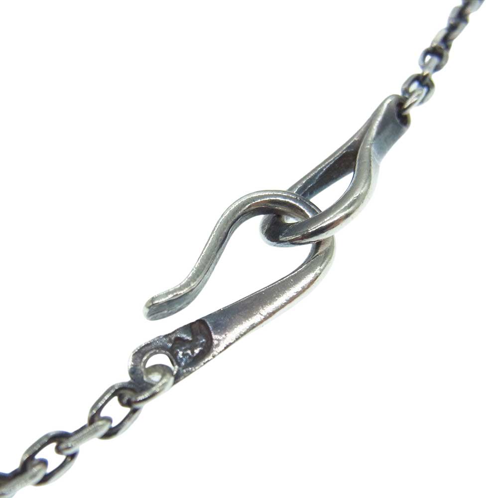 LARRY SMITH ラリースミス SV CHAIN S シルバー フック チェーン 50cm シルバー系【中古】