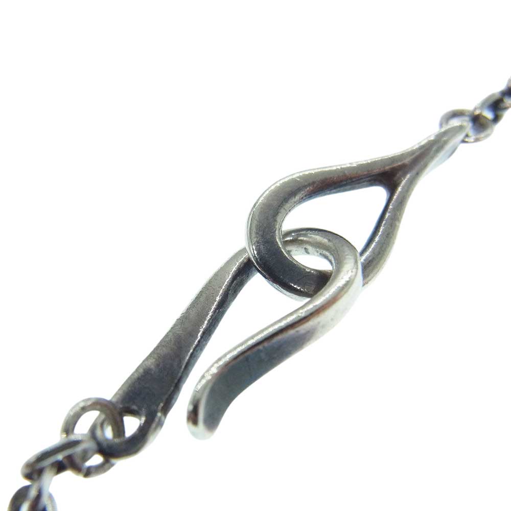 LARRY SMITH ラリースミス SV CHAIN S シルバー フック チェーン 50cm シルバー系【中古】