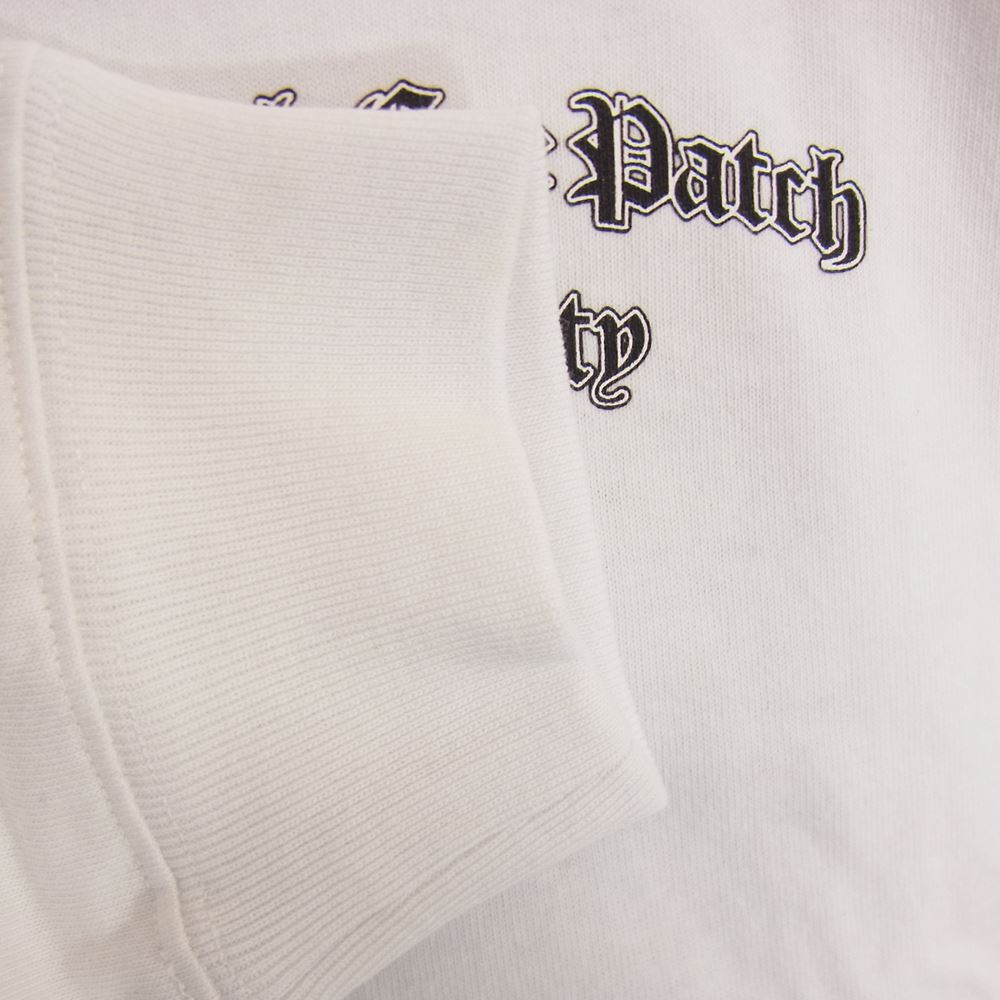 ブラックアイパッチ 22SS BEPSS22TE06 ALL CITY BLACKLETTER L/S TEE プリント 長袖 Tシャツ ホワイト系 M【新古品】【未使用】【中古】