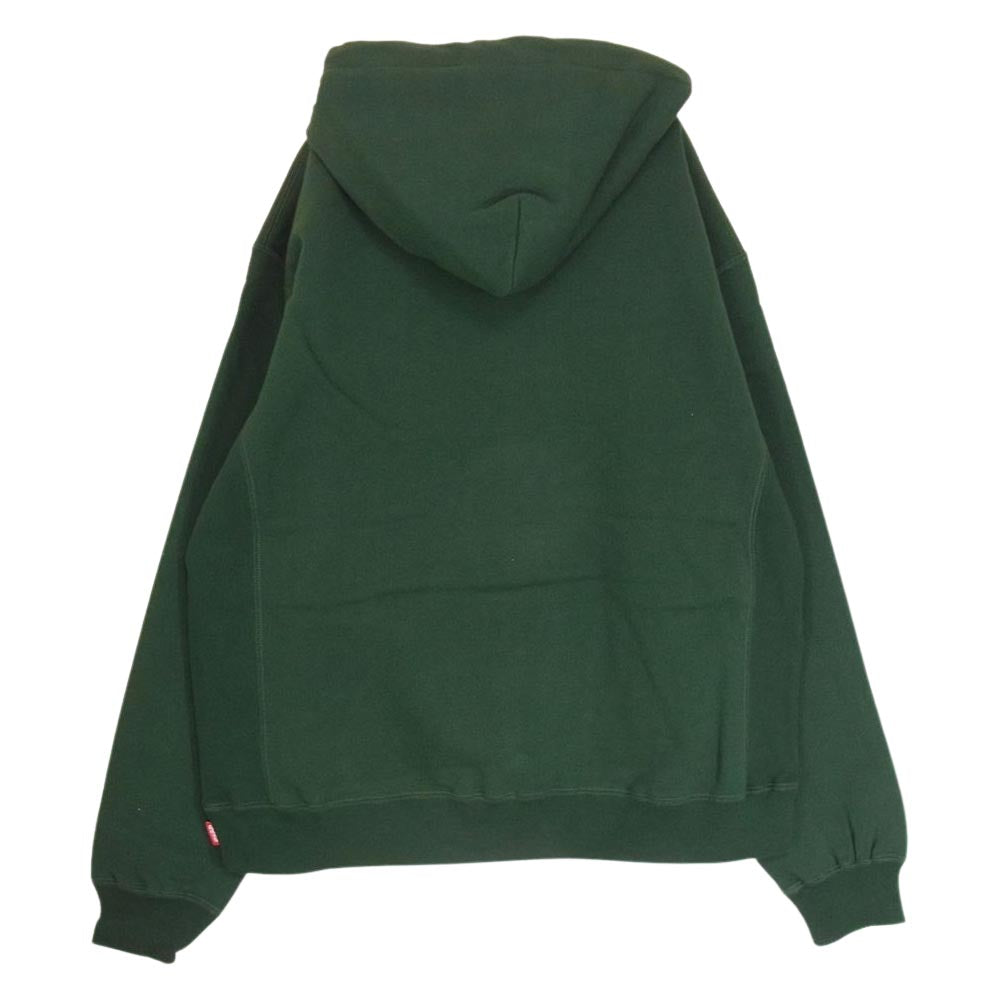 ブラックアイパッチ 21AW BEPFW21TP27 OG LABEL HOODIE レーベル ロゴ フーディー プルオーバ― パーカー グリーン系 M【新古品】【未使用】【中古】