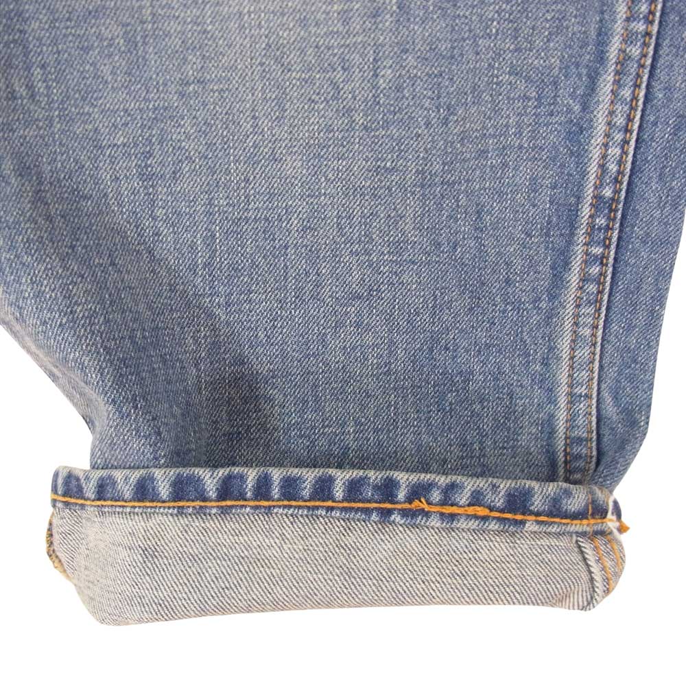 ブラックアイパッチ 21AW BEPFW21PA08 Emblem Baggy Jeans エンブレム バギー ジーンズ デニム パンツ インディゴブルー系 32【新古品】【未使用】【中古】