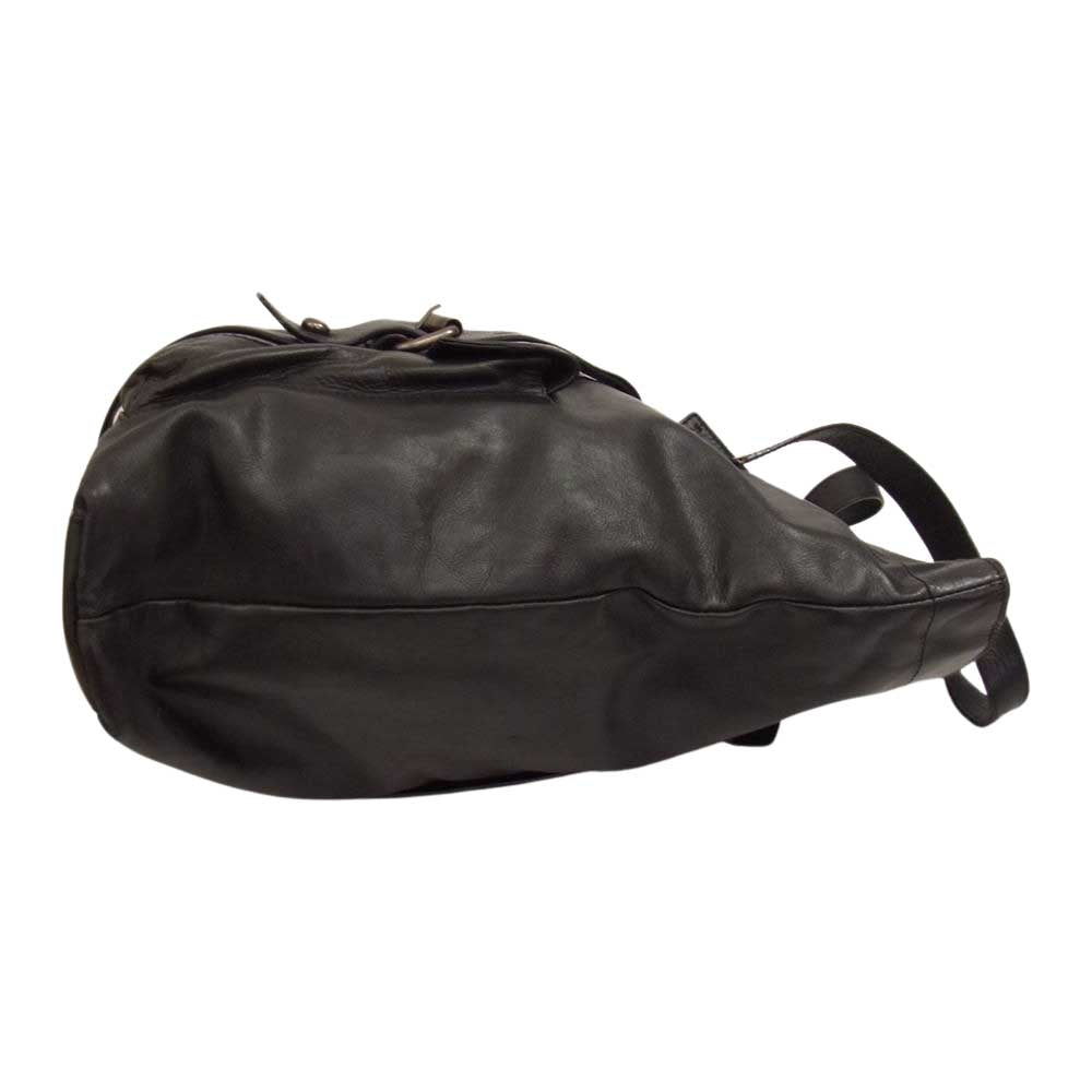 HUGO BOSS ヒューゴボス パスケース付き レザー トートバッグ ブラック系【中古】