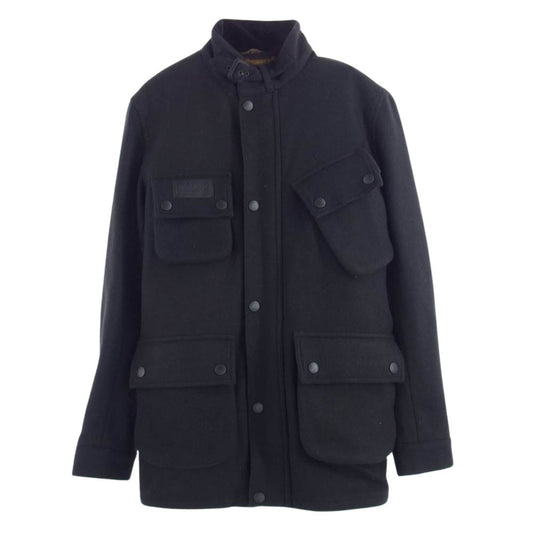 Barbour バブアー 1302239 MWO0165GY71 BEAMS ビームス別注 MELTON INTERNATIONAL SL 着脱可能ライナー付き ウールメルトン インターナショナル ジャケット チャコール系 40【中古】