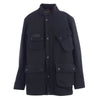 Barbour バブアー 1302239 MWO0165GY71 BEAMS ビームス別注 MELTON INTERNATIONAL SL 着脱可能ライナー付き ウールメルトン インターナショナル ジャケット チャコール系 40【中古】