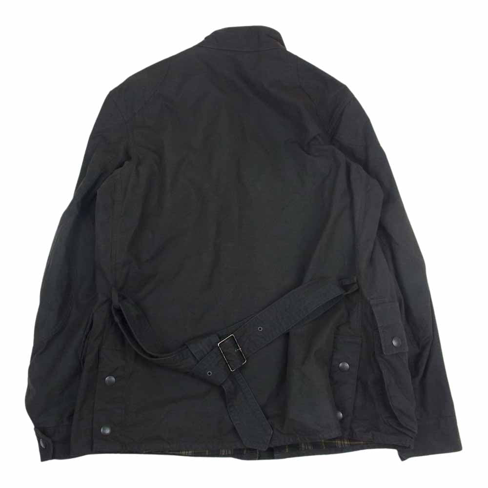 RRL ダブルアールエル モーターサイクル オイルド ジャケット ダークブラウン系 M【中古】
