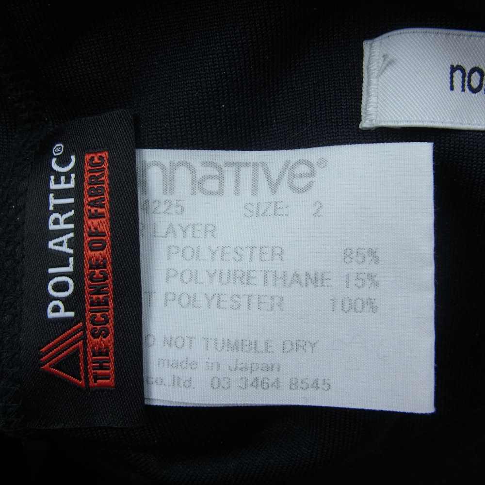 nonnative ノンネイティブ NN-P4225 HIKER EASY PANTS POLY FLEECE POLARTEC ハイカー イージー パンツ ポリ フリース ポーラテック ブラック系 2【中古】