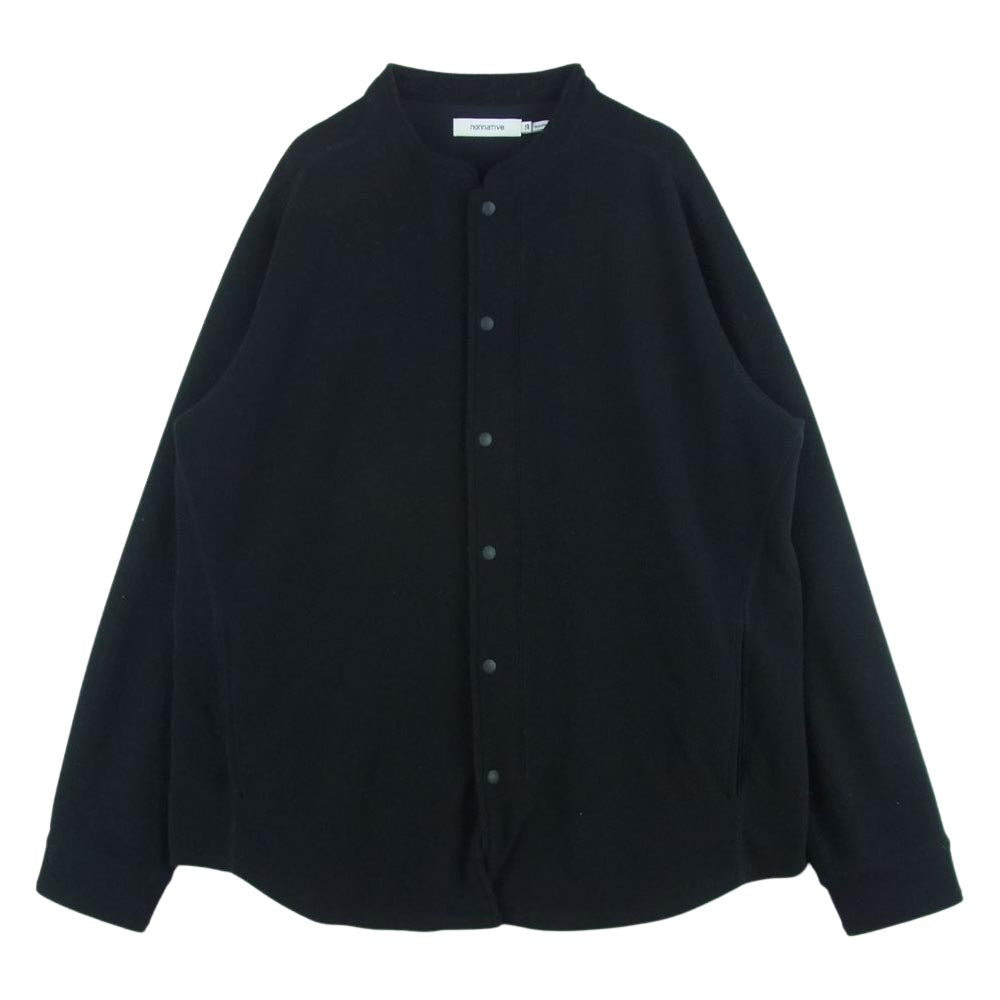 nonnative ノンネイティブ NN-SJ4203 HIKER SHIRT JACKET POLY FLEECE POLARTEC ハイカー シャツ ジャケット ポリ フリース ポーラテック ブラック系 3【中古】