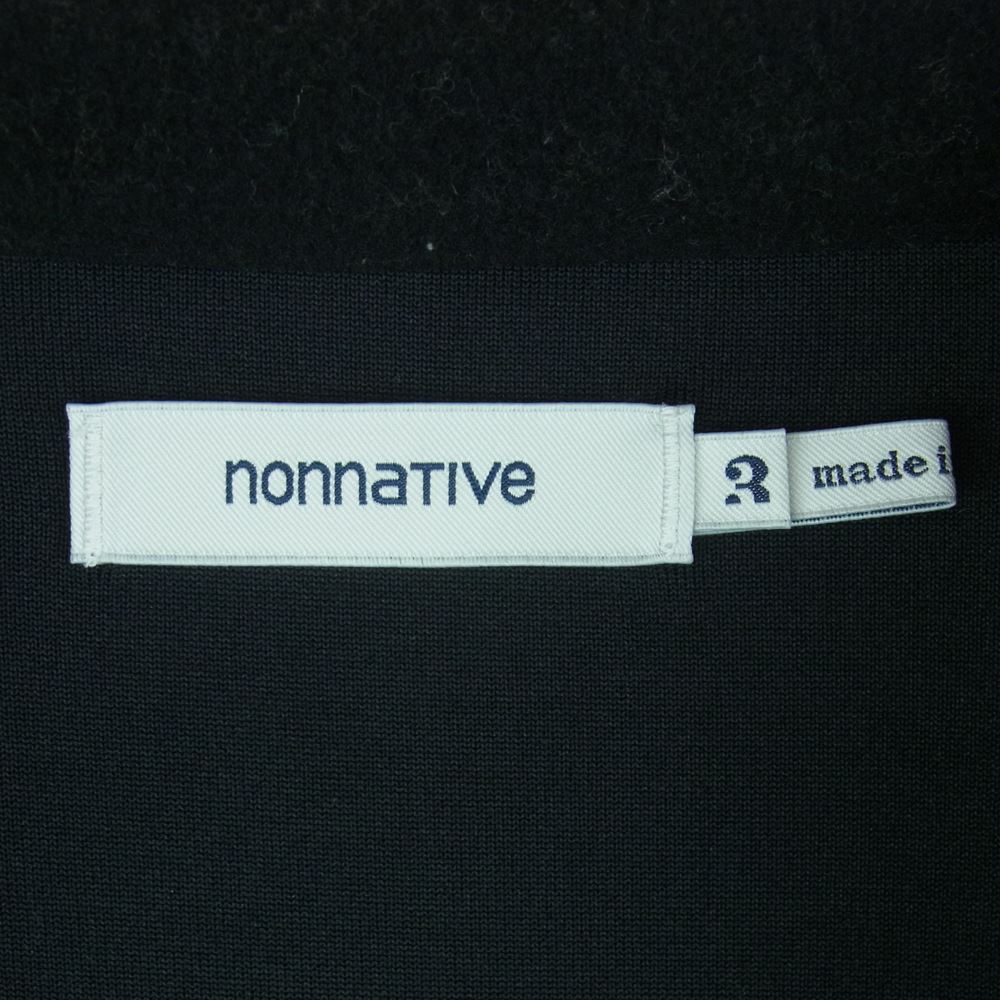 nonnative ノンネイティブ NN-SJ4203 HIKER SHIRT JACKET POLY FLEECE POLARTEC ハイカー シャツ ジャケット ポリ フリース ポーラテック ブラック系 3【中古】