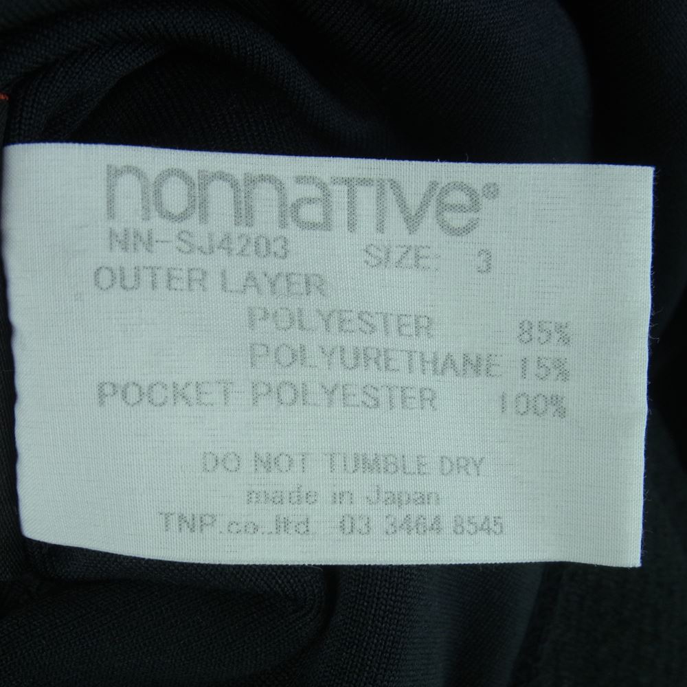 nonnative ノンネイティブ NN-SJ4203 HIKER SHIRT JACKET POLY FLEECE POLARTEC ハイカー シャツ ジャケット ポリ フリース ポーラテック ブラック系 3【中古】