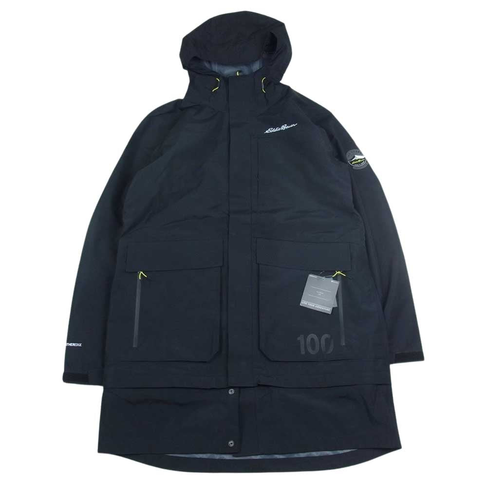 Eddie Bauer エディー・バウアー センテニアル ナイロン マウンテン パーカ ジャケット ブラック系 M【極上美品】【中古】